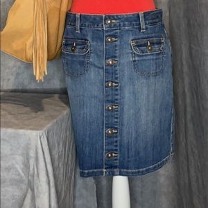 Tommy Hilfiger denim mini skirt
